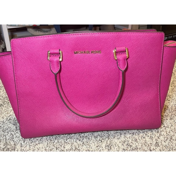 pink michael kors purse